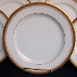 BAWO & DOTTER GREEK KEY LUNCH PLATE(s)