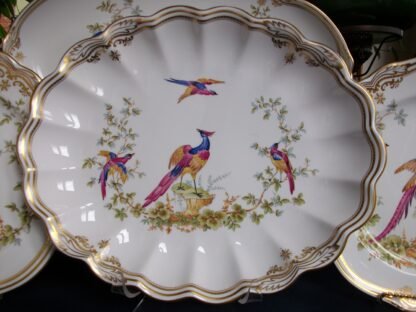 SPODE CHELSEA BIRD- OVAL SERVING DISH