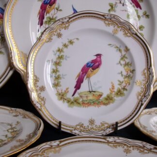 SPODE CHELSEA BIRD- BREAD & BUTTER PLATES