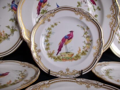 SPODE CHELSEA BIRD- BREAD & BUTTER PLATES