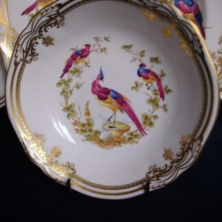 SPODE CHELSEA BIRD- CEREAL BOWLS
