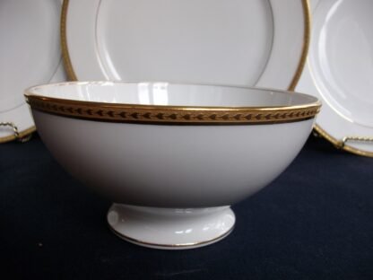 BAWO & DOTTER LAUREL LEAF CRANBERRY BOWL