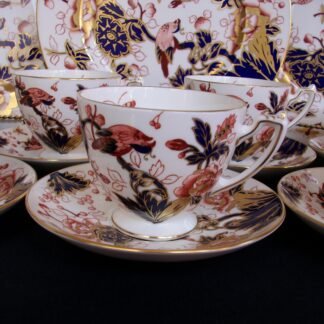 COALPORT HONG KONG- CUPS & SAUCERS