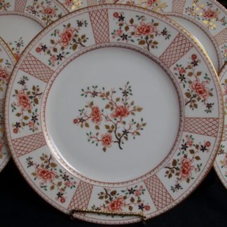 ROYAL CROWN DERBY LUCIENNE #A1266- DINNER PLATES