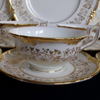 COALPORT Y9864- CUPS & SAUCERS