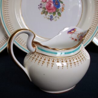 AYNSLEY PORTRUSH TEAL BLUE- CREAMER