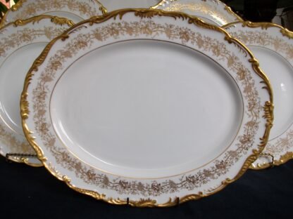 COALPORT HAZELTON WHITE- SERVING PLATTER