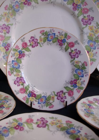 COALPORT MAYTIME- BREAD & BUTTER PLATES