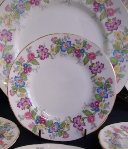 COALPORT MAYTIME- BREAD & BUTTER PLATES