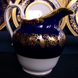 COALPORT HAZELTON COBALT- CREAMER