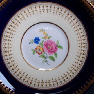 AYNSLEY HATFIELD COBALT- SAUCER FOR CREAM SOUP BOWL