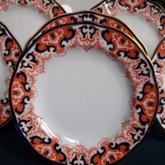 ROYAL CROWN DERBY #3973 IMARI- LUNCHEON PLATES