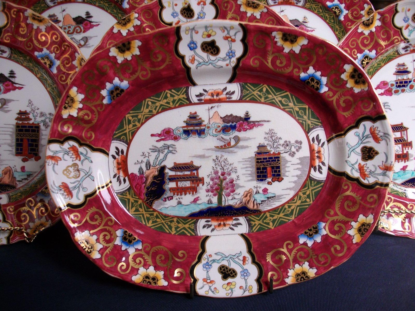 MASON'S CANTON #447- SMALL PLATTER