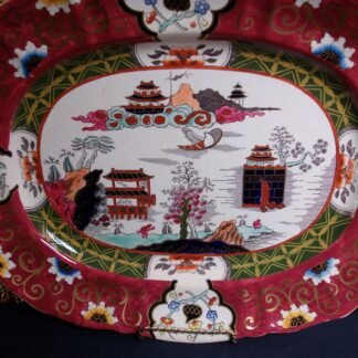 MASON'S CANTON #447- LARGE PLATTER