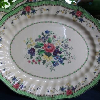 ROYAL DOULTON THE VERNON (GREEN)- LARGE PLATTER