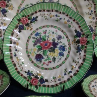 ROYAL DOULTON THE VERNON (GREEN)- BREAD & BUTTER PLATES