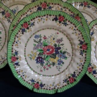 ROYAL DOULTON THE VERNON (GREEN)- SALAD PLATES