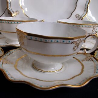ROYAL CROWN DERBY LOMBARDY- CUP & SAUCER