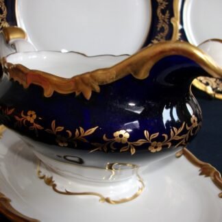 WEIMAR KATHARINA 20003- GRAVY BOAT with ATTACHED UNDER PLATE