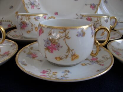 BAWO & DOTTER SCATTERED FLOWERS- BOWL CUP & SAUCER