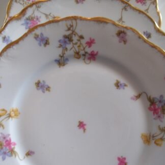 BAWO & DOTTER SCATTERED FLOWERS- SALAD PLATE
