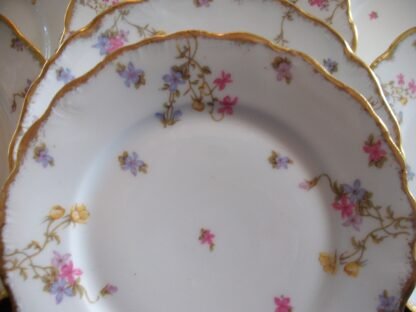 BAWO & DOTTER SCATTERED FLOWERS- SALAD PLATE