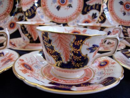 ROYAL CROWN DERBY BATTERSEA- TEA CUP & SAUCER