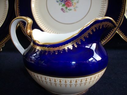 AYNSLEY HATFIELD COBALT- CREAMER 8oz