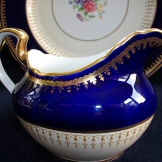 AYNSLEY HATFIELD COBALT- CREAMER 8oz