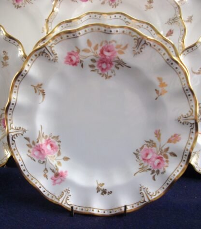 ROYAL CROWN DERBY ROYAL PIXTON ROSES- LUNCHEON PLATE