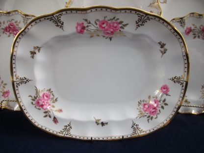 ROYAL CROWN DERBY ROYAL PIXTON ROSES- SERVING PLATTER 13 1/8"