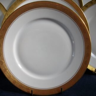 HUTSCHENREUTHER SELB BAVARIA- FAVORIT- ENCRUSTED GOLD BAND (c.1925-39) - SALAD PLATE- EXCELLENT! 