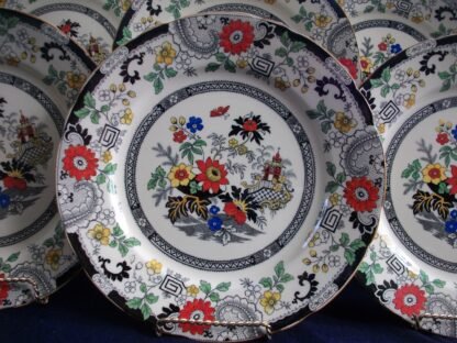 COALPORT CANTON E55 CREAM (c.1939) DINNER PLATE 10 3/4"- RARE! EXCELLENT!