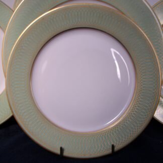 ROSENTHAL SPENCERIAN CELADON GREEN- ART DECO- HELENA #3598 (c.1930's) SALAD PLATE- RARE!! EXCELLENT!!