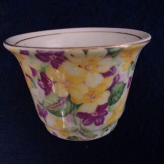 JAMES KENT PRIMULA CHINTZ (c.1955+)  OPEN SUGAR BOWL- RARE!! EXCELLENT!!