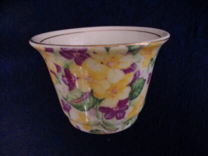 JAMES KENT PRIMULA CHINTZ (c.1955+) OPEN SUGAR BOWL- RARE!! EXCELLENT!!