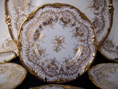 COALPORT KING'S PLATE (c.1960's)  BREAD & BUTTER PLATE- SCALLOPED !! EXCELLENT !!