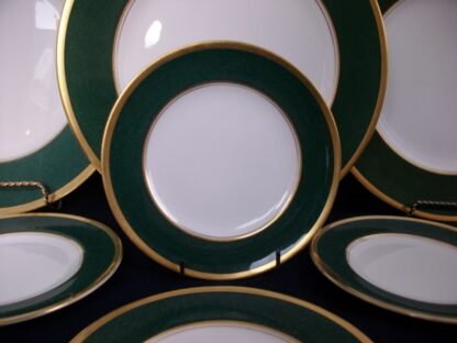 COALPORT ATHLONE GREEN (c.1960's)  BREAD & BUTTER PLATE-  GREAT !!
