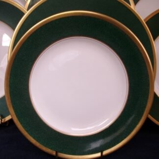 COALPORT ATHLONE GREEN (c.1960's)  SALAD PLATE-  GREAT !!