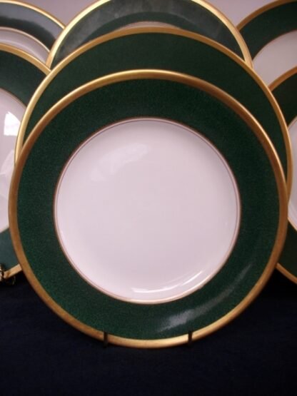 COALPORT ATHLONE GREEN (c.1960's)  SALAD PLATE-  GREAT !!