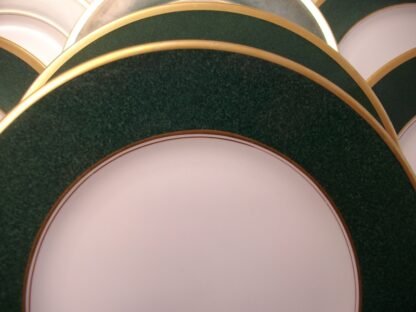 COALPORT ATHLONE GREEN (c.1960's)  LUNCH PLATE-  GREAT !!