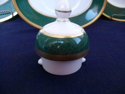 COALPORT ATHLONE GREEN (c.1960's)  LID  FOR COFFEE POT-  EXCELLENT !!