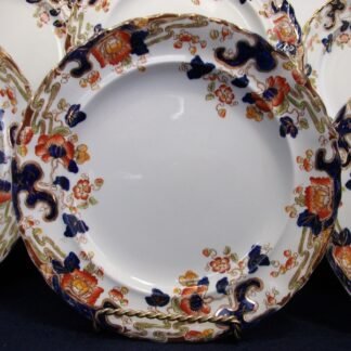 KEELING & CO LTDÂ LOSO WARE- TOKIO-Â IMARI STYLE (c.1925) LUNCH PLATEÂ 8 1/4"Â -Â RARE!! EXCELLENT!!