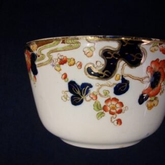 KEELING & CO LTDÂ LOSO WARE- TOKIO-Â IMARI STYLE (c.1909-37)Â CRANBERRY BOWLÂ 5"-Â RARE!! EXCELLENT!!Â
