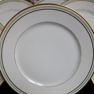 CHARLES MARTIN (CM) DECORE LIMOGES- GREEN GREEK KEY #S357 (c.1891-1900) DINNER PLATE 9 5/8"- ANTIQUE!! EXCELLENT !! RARE !!
